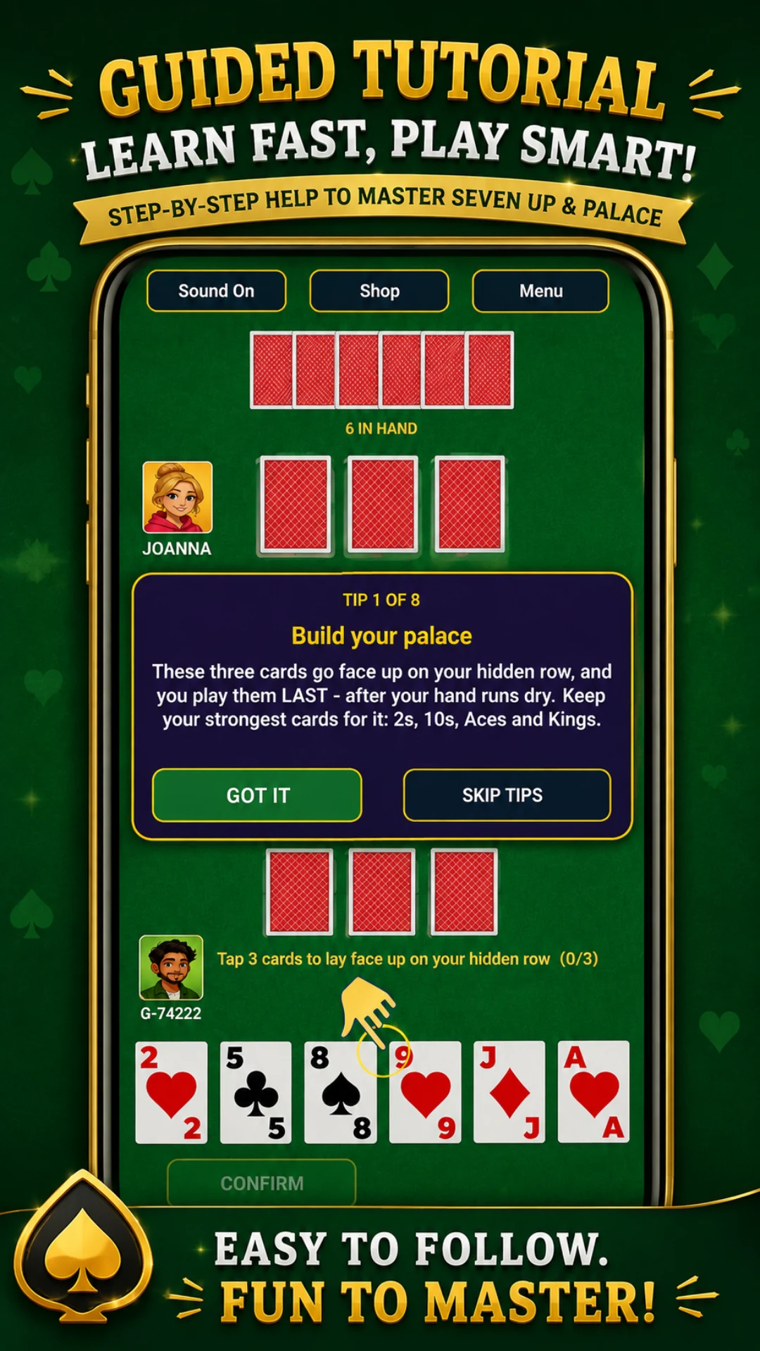 Seven Up & Palace screenshot